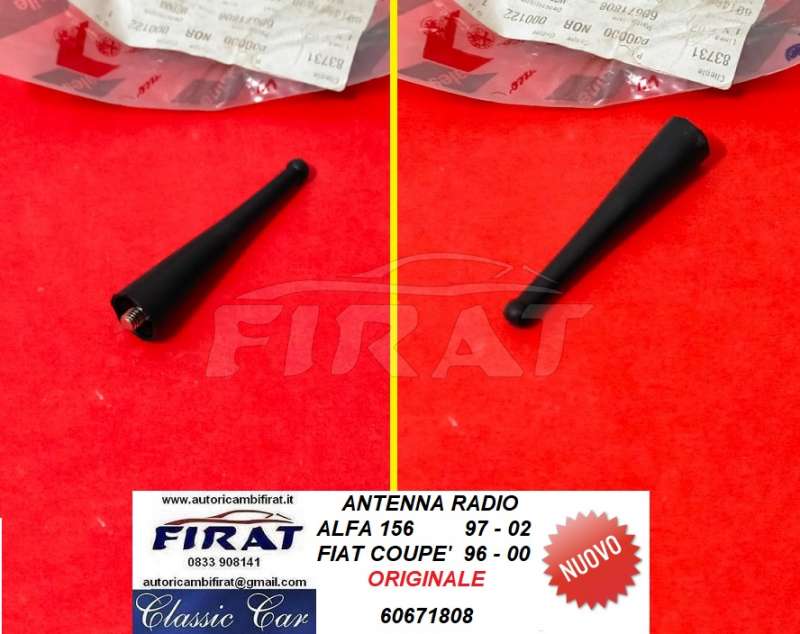 ANTENNA RADIO ALFA 156 - FIAT COUPE' (60671808)